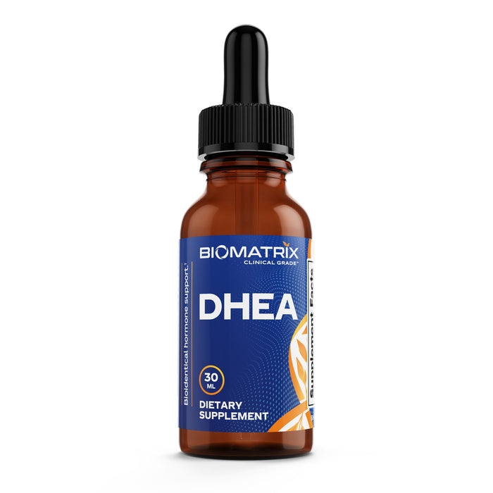 BioMatrix DHEA, 30 ml, front of bottle