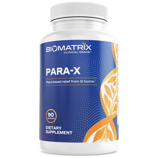 BioMatrix Para-X, 90 capsules, front of bottle