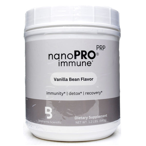 BioPharma Scientific Nanopro PRP Immune, 1.2 lb, front of container