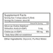 Biosil Collagen Generator Liquid Drops 15 ml supplement facts label