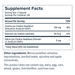 Biosil Healthy Aging 60 capsules supplement facts label