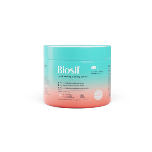 Biosil HerHarmony Beauty Blend, 5.9 oz, front of jar