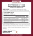 Biospec Nutritionals Buffered C-1000 Supplement Facts