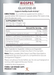 Biospec Nutritionals Glucose-IR Supplement Facts