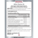 Biospec Nutritionals Mito-Detox III 60 and 120 vegetable capsules supplement facts label