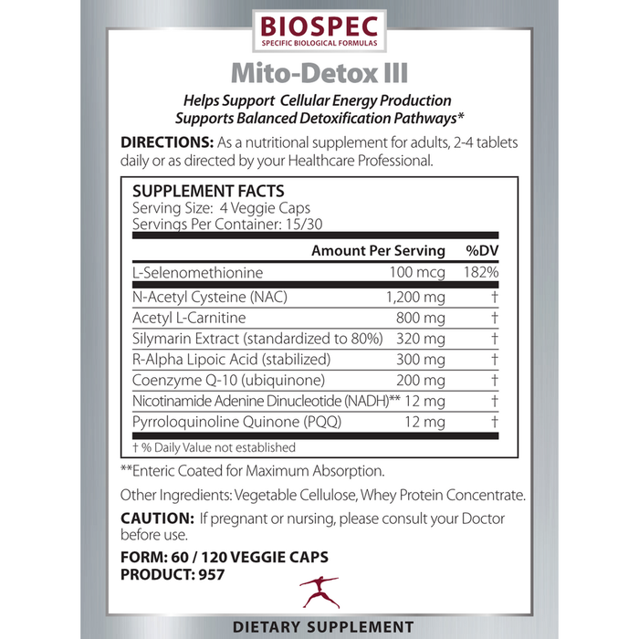 Mito-Detox III by Biospec Nutritionals
