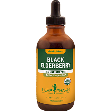Herb Pharm, Black Elderberry Alcohol-Free 4 oz