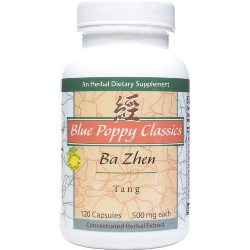 Blue Poppy Ba Zhen Tang, 120 capsules, front of bottle