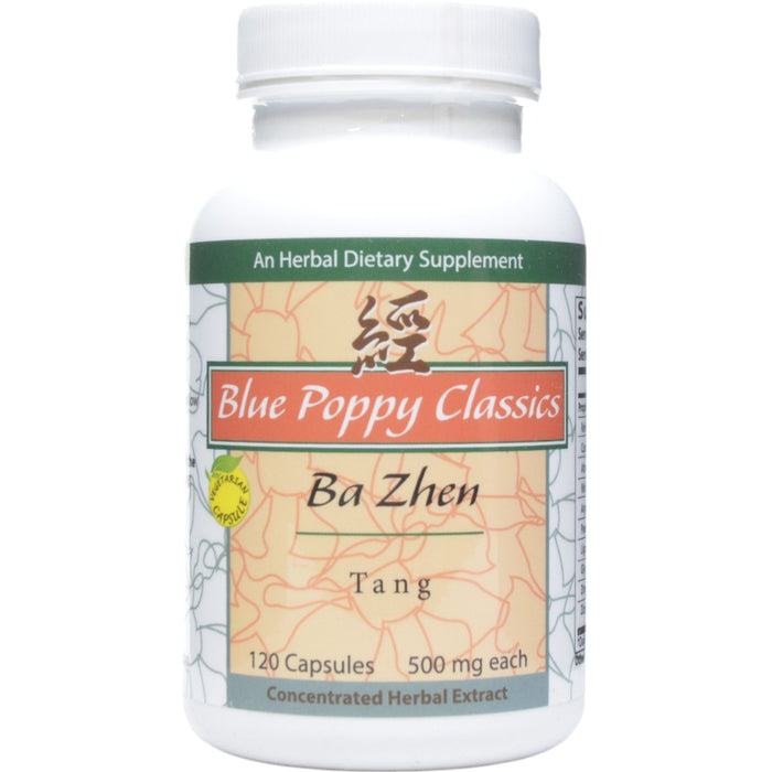 Blue Poppy Ba Zhen Tang, 120 capsules, front of bottle