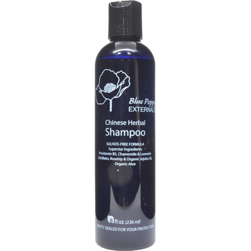 Blue Poppy Chinese Herbal Shampoo, 8 fl oz, front of bottle