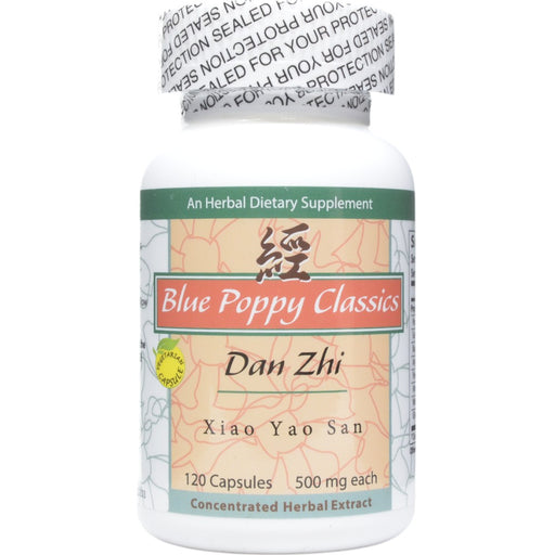 Blue Poppy Dan Zhi Xiao Yao San, 120 capsules, front of bottle