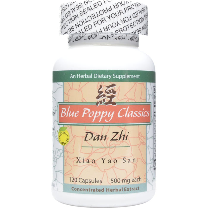 Blue Poppy Dan Zhi Xiao Yao San, 120 capsules, front of bottle