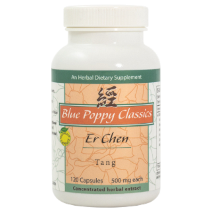 Blue Poppy Er Chen Tang, 120 capsules, front of bottle