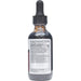 Blue Poppy Peaceful Focus 2 fl oz supplement facts label