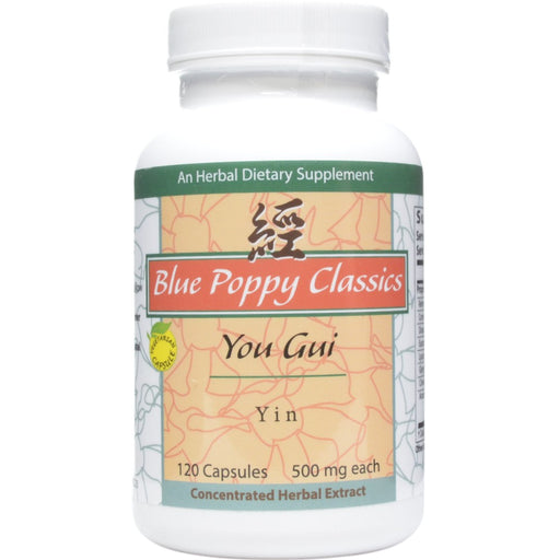 Blue Poppy You Gui Yin, 120 capsules, front of bottle