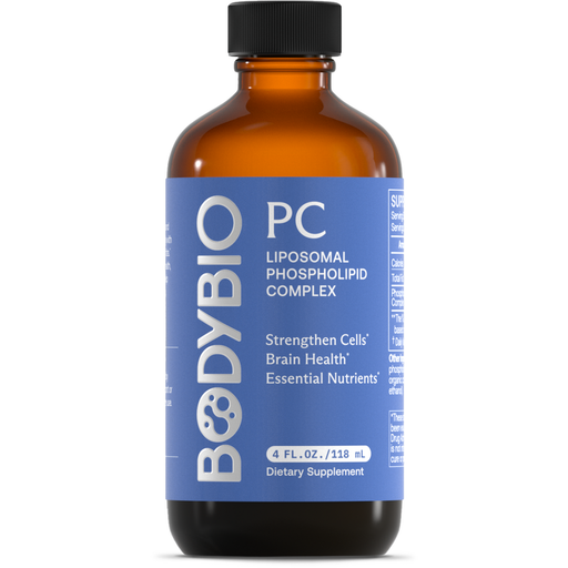 BodyBio PC, 4 fl oz, front of bottle