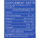BodyBio Remineralize 4 fl oz supplement facts label