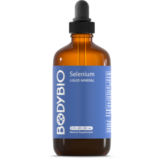BodyBio Selenium Liquid, 2 fl oz, front of bottle