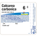 Boiron Calcarea carbonica 6C 80 pellets full label