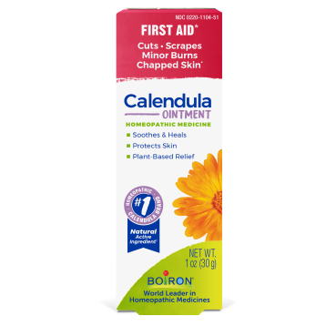 Boiron Calendula Ointment, 1 oz, front of box
