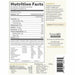 BrainMD OMNI Protein Powder Vanilla 2.38 lb nutrition facts label