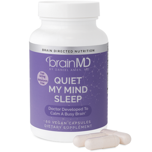 BrainMD, Quiet My Mind Sleep 60 capsules
