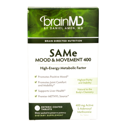 BrainMD SAMe Mood & Movement 400 30 tablets
