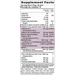 Buried Treasure B Complete 16.54 fl oz supplement facts label