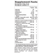 Buried Treasure Children's ACF Immune Support 16.54 fl oz supplement facts label