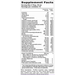 Buried Treasure Children's Daily Multi 16.54 fl oz supplement facts label