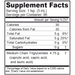 Buried Treasure Coconut MCT Oil 16 fl oz supplement facts label