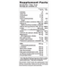 Buried Treasure Hair Skin & Nails 16.54 fl oz supplement facts label