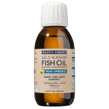 Wild Alaskan Peak Fish Oil by Wiley's Finest