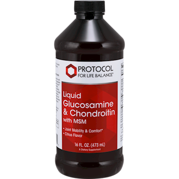Protocol For Life Balance, Liquid Glucosamine & Chondroin MSM 16 oz
