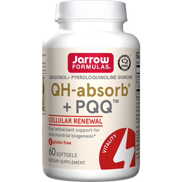 Jarrow Formulas, QH-absorb + PQQ 60 softgels
