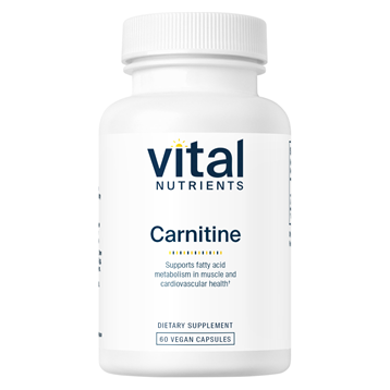 Carnitine 500 mg 60 caps by Vital Nutrients