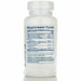 Supplement bottle with label on a white background