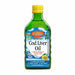 Carlson Labs Cod Liver Oil Liquid Lemon, 250 mL, front of bottle