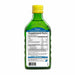 Carlson Labs Cod Liver Oil Liquid Lemon 250 mL supplement facts label