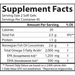 Carlson Labs Maximum Omega 2000 90 softgels supplement facts label