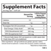 Carlson Labs Mom's DHA 500 mg supplement facts label