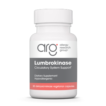 Allergy Research Group, Lumbrokinase 30 caps