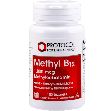 Protocol For Life Balance, Methyl B12 1000 mcg 100 loz
