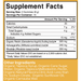Charlotte's Web Reishi + Ashwagandha Stress Support Gummies Strawberry 60 gummies supplement facts label