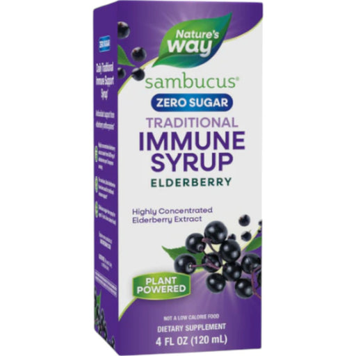 Nature's Way, Sambucus Sugar Free Syrup 4 oz
