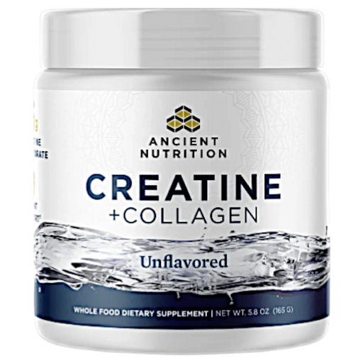 Ancient Nutrition, Creatine + Collagen Unflavored 30 servings
