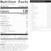 Perfect Protein Pea & Rice Vanilla 30 Servings Nutrition Facts Label