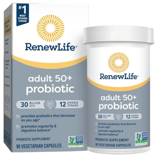 RenewLife, Ultimate Flora Adult 50+ Probiotic 30 Billion 90 caps