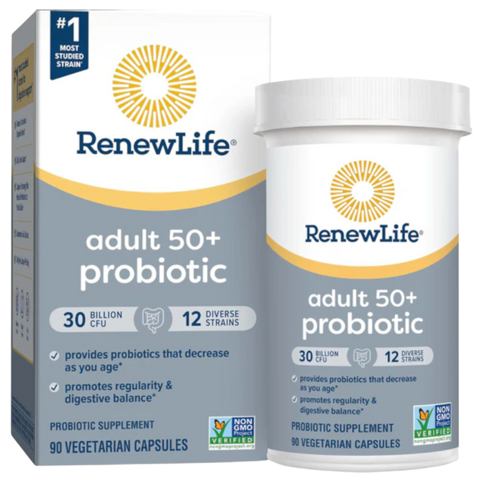 RenewLife, Ultimate Flora Adult 50+ Probiotic 30 Billion 90 caps