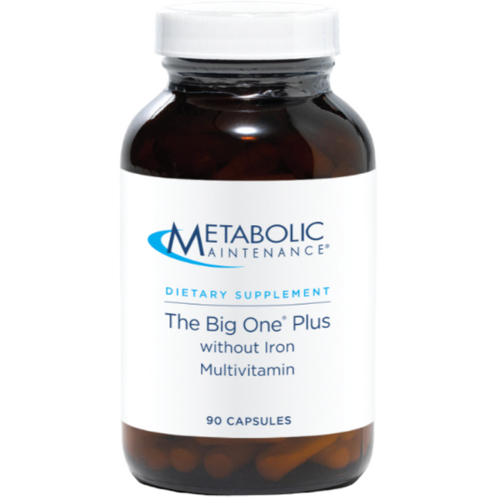The Big One Plus without Iron 90 caps by Metabolic Maintenance